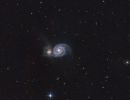 M51 ''Whirlpool-Galaxie''