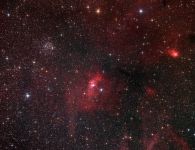 Blasennebel und Umgebung