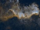 cygnus wall hubble palette
