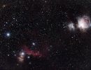 Die Nebel im Orion mit 200mm Brennweite