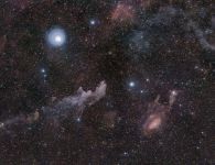 Hexenkopfnebel IC 2118 und Umgebung