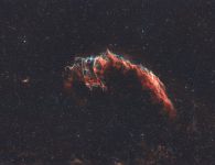 NGC 6992 Knochenhand (östlicher Schleiernebel)