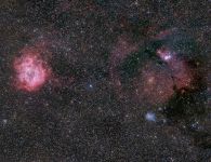 Rosettennebel und Konusnebel