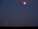 Mondfinsternis mit Windrad 07.09.2025