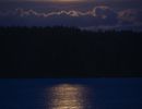 Vollmond über Eräjärvi Finnland