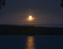 Vollmond über Eräjärvi Finnland