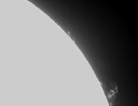 Sonne 2020-04-05 (Detail)