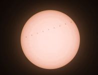 ISS Sonnentransit (2020-04-21)