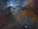 NGC6188 / 6193 / 6164 -Fighting Dragons - BiColor and SHO