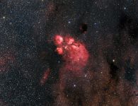 NGC 6334 - the cat's paw nebula