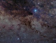 Kreuz des Südens, Kohlensack und Dark Doodad -Nebel Kreuz des Südens, Kohlensack und Dark Doodad -Nebel